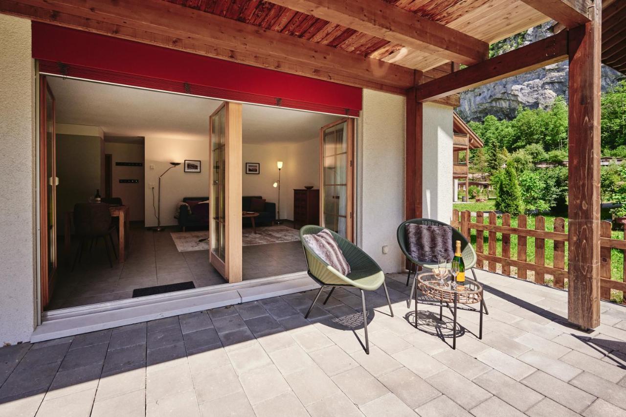 Apartment Truemmelbach, Comfortabl & Cozy, Private Terrace With Best Views Lauterbrunnen Exterior foto